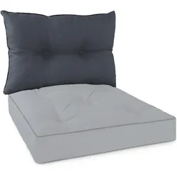 Aspero, Sitzkissen, 2 Rückenkissen 58x40 cm Cordoba - 9924 (58 x 40 cm)