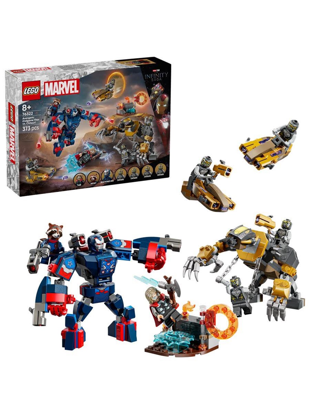 LEGO Super Heroes 76322 Avengers: Endgame Thor vs. Chitauri