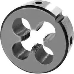 Fortis, Gewindeschneider + Gewindebohrer, Schneideisen EN22568 HSS M22