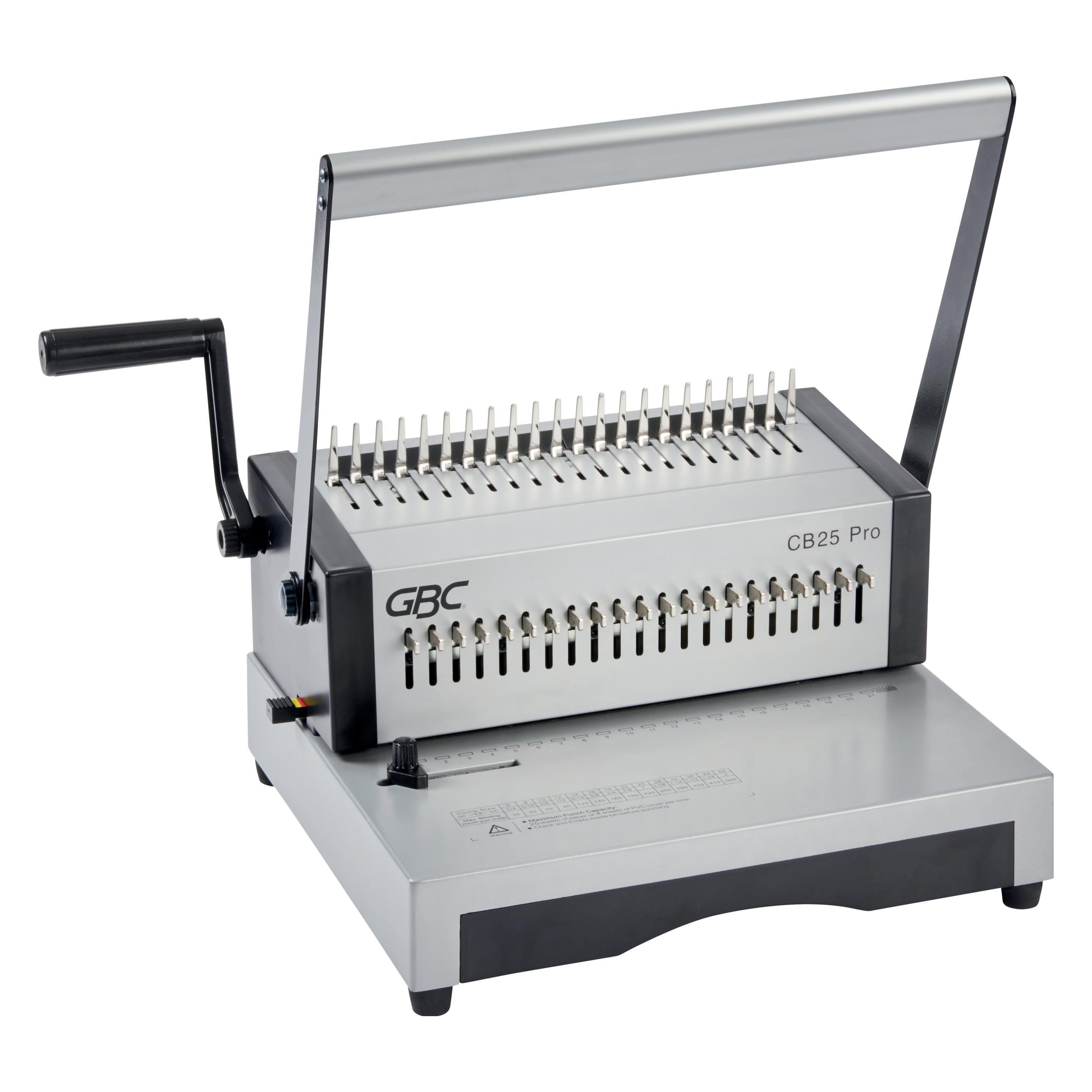 GBC Spiralbindegerät CombBind CB25 Pro (Plastikkammbindung) (4410037)