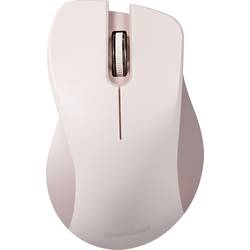 Perixx PERIMICE-621 M Ergonomische Maus Funk Rosa Geräuscharme Tasten 12296