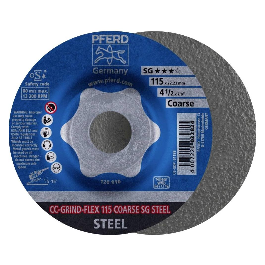 Pferd CC-GRIND-FLEX 115 SG STEEL COARSE (36) (CC-GRIND-FLEX 115 SG STEEL COARSE)