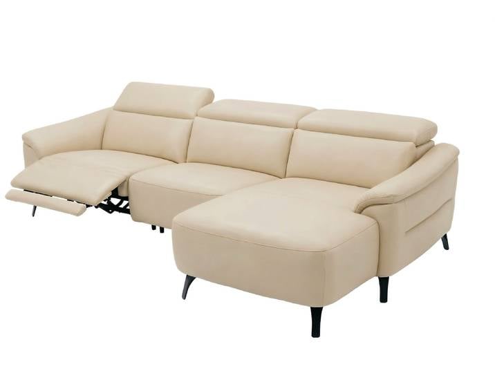 Leder Relaxsofa AROSA Ecksofa Ledercouch Ledersofa Designsofa