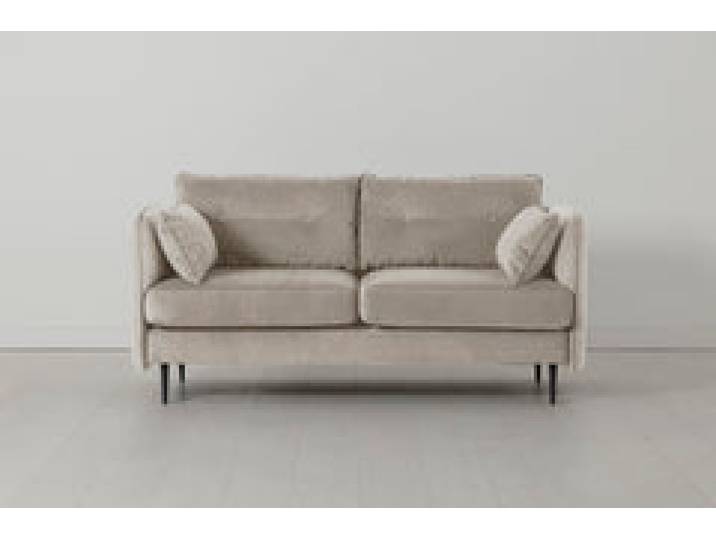 Model 19 Zweisitzer-Sofa, Kreideweiß