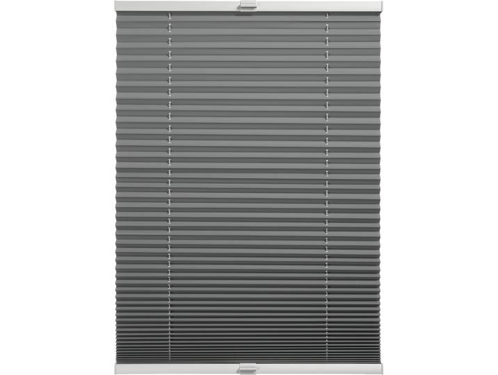 Plissee Thermo Plissee Ella , grau, B:80cm H:130cm, Obermaterial: 100% Polyester, SCHÖNER WOHNEN-KOLLEKTION, Plissees, Plissee, verschraubt, energiesparend, Thermo Rückseite