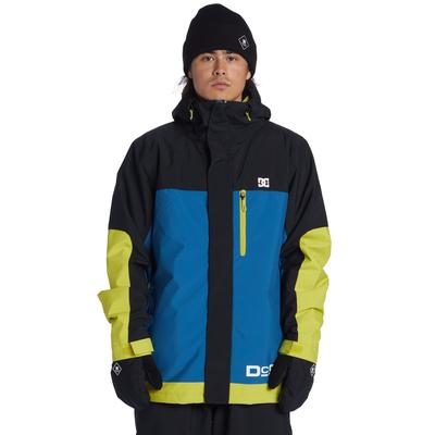 Snowboardjacke DC SHOES "Defiant", Herren, Gr. S, schwarz, Obermaterial: 100% Polyester., Jacken Snowboardjacke