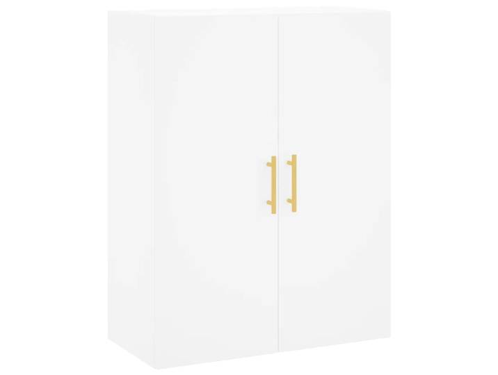 Armoire murale blanche design 70 x 34 x 90 cm bois blanche