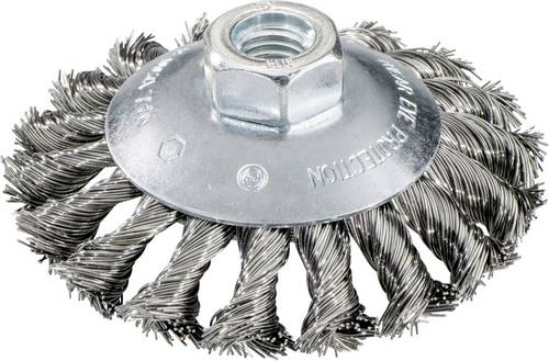 Metabo Rundbürste 100x0,5x10 mm/ M 14, Stahl, gezopft, gekr. (623803000) 623803000 1St.