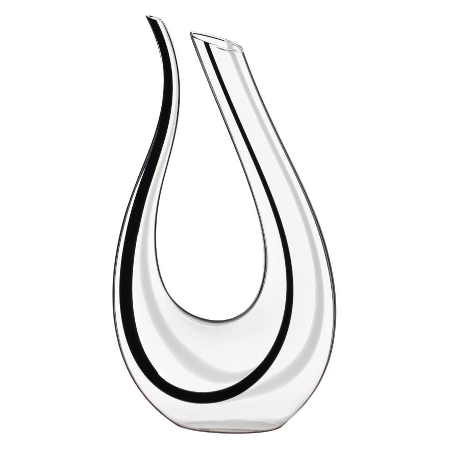 Riedel Dekanter Amadeo Figaro, Glasdekanter, Dekantierflasche, Weinkaraffe, Handgefertigt, 750 ml, 1756/56 (0.75 l) (175656)
