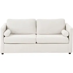 SCHLAFSOFA Stoff Cremeweiß Inkoo