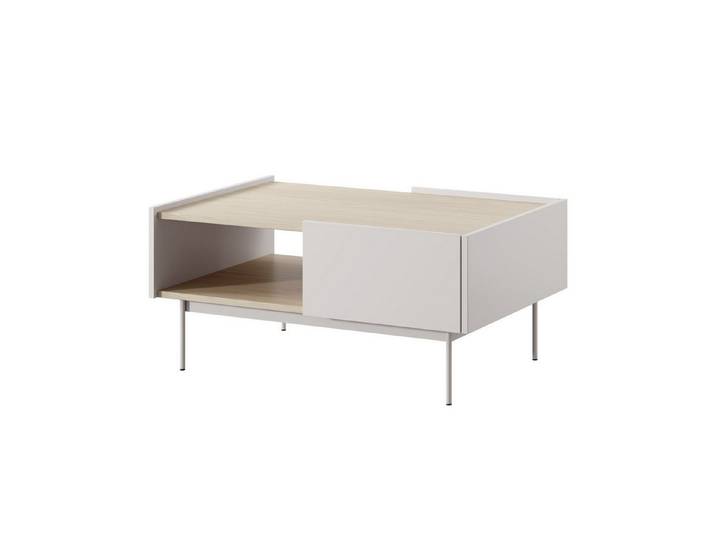 MOEBLO Couchtisch Zinnia (Sofatisch, Kaffeetisch, Coffee table, Wohnzimmertisch, Beistelltisch), 97x45x65