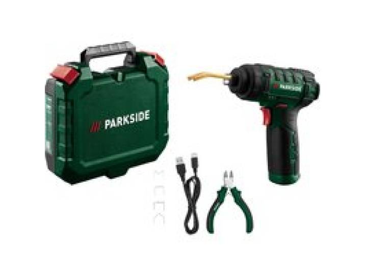 PARKSIDE® Pistolet à souder le plastique sans fil 12V PKSPA 12 A1 (avec batterie intégrée et câble de charge)