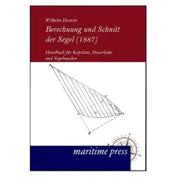 Berechnung und Schnitt der Segel (1887), Sachbücher von Wilhelm Heincks