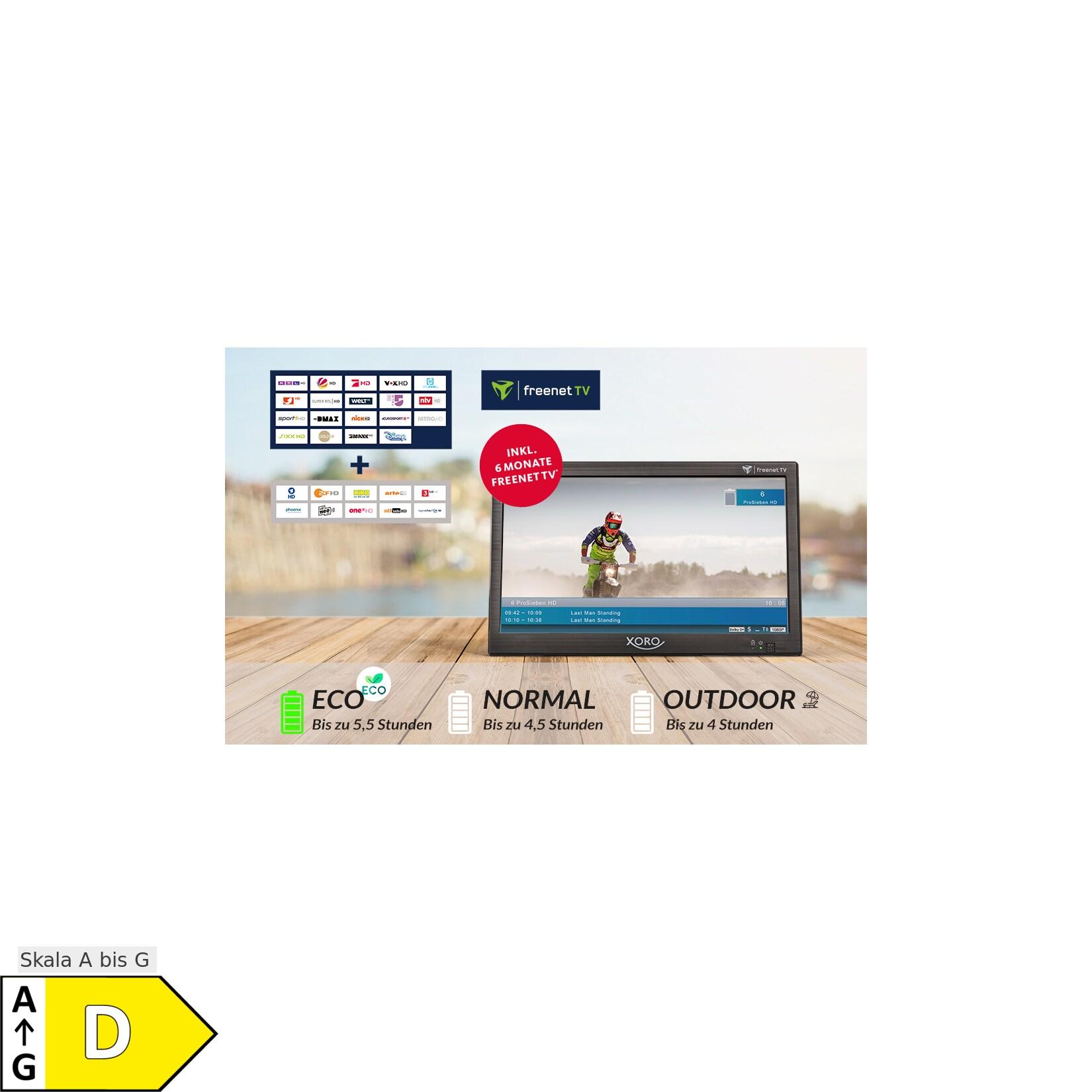 Xoro PTL 1050 V2 Tragbarer Fernseher (25,6 cm/10,1“)