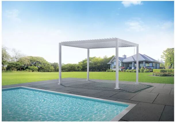 Solaria PERGOLA BIOCLIMATICA TEXAS 3X4 H2,5MT BIANCO