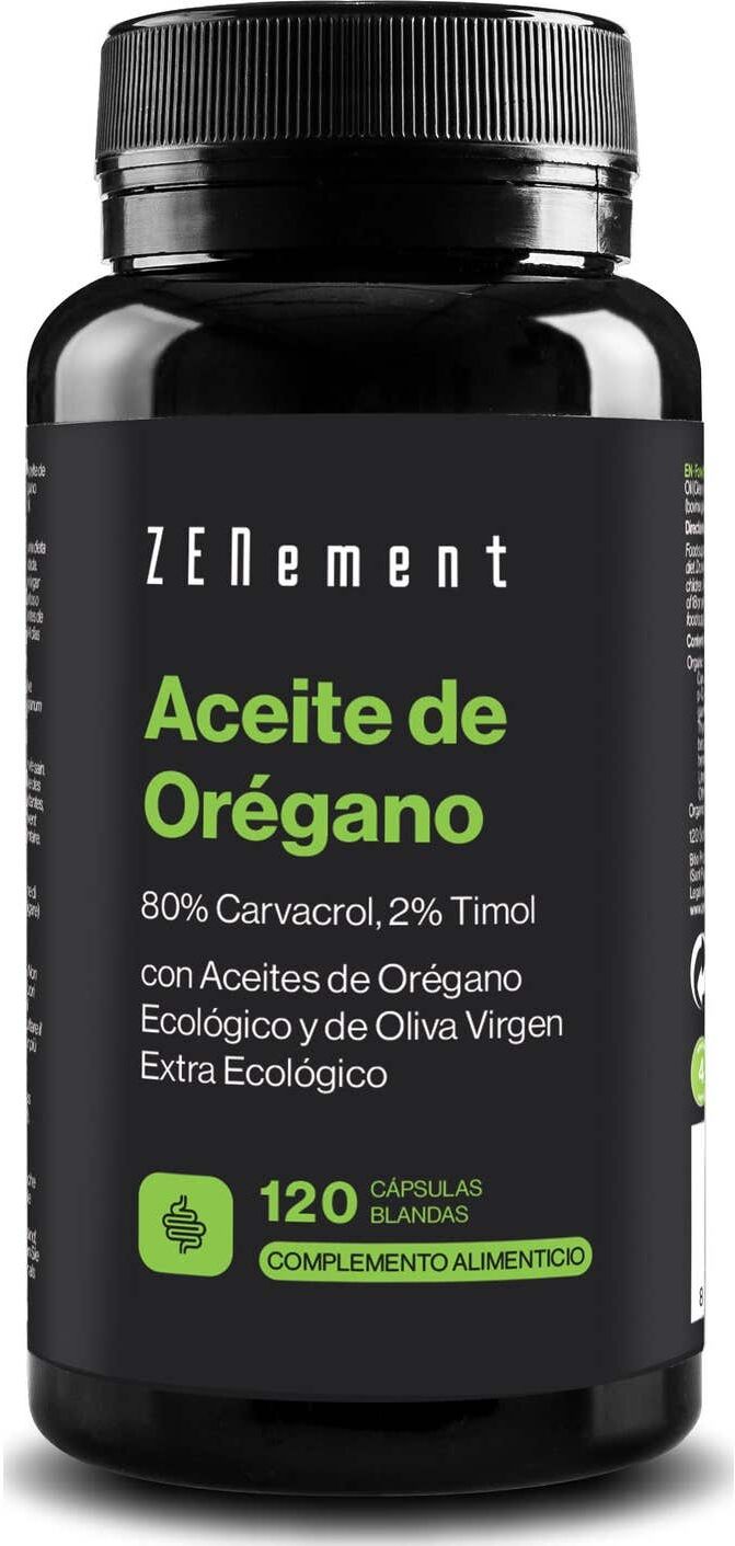 Zenement Aceite de Orégano Ecológico 120 Perlas
