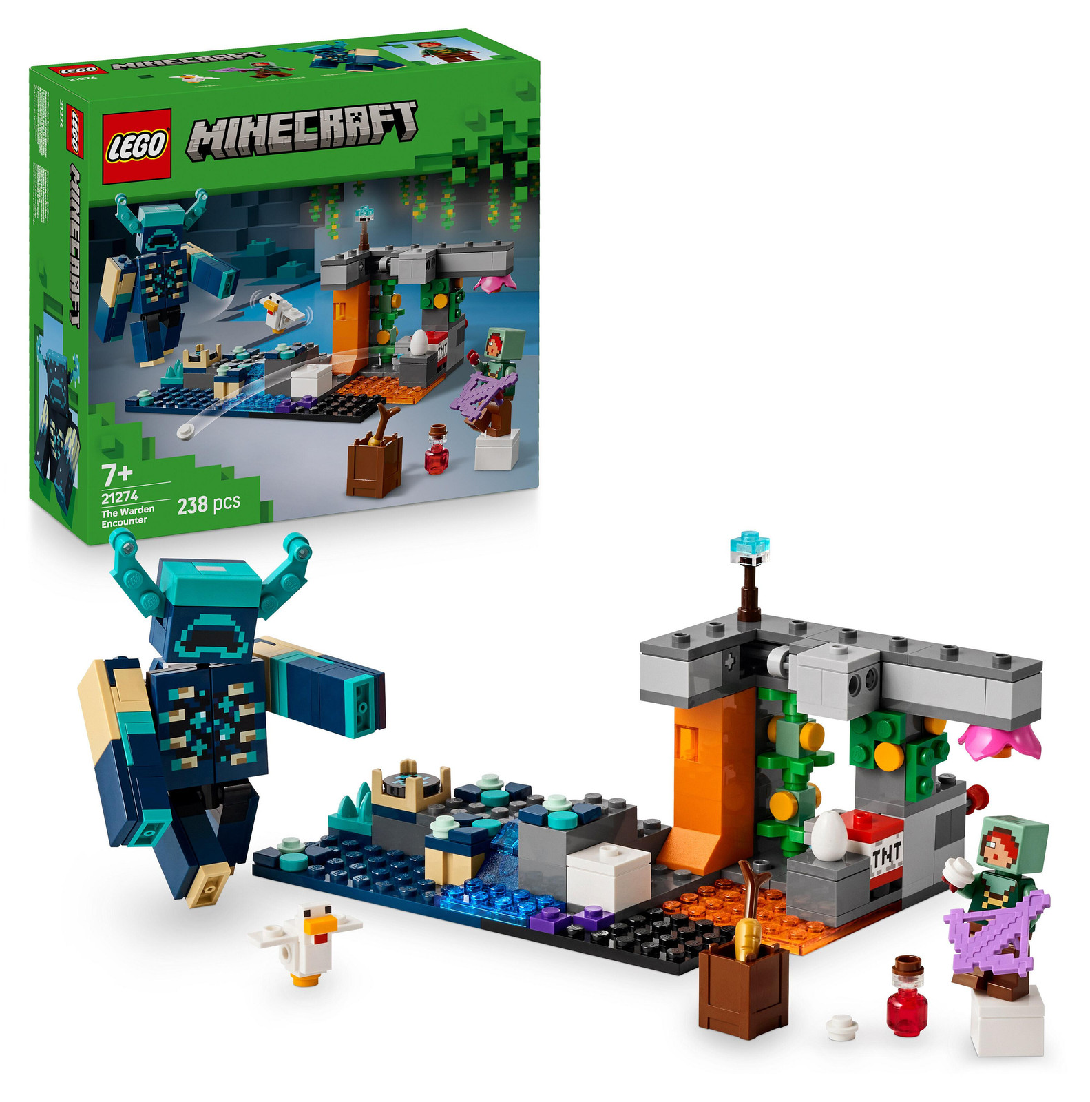 LEGO Minecraft De ontmoeting met de Kerkermeester 21274
