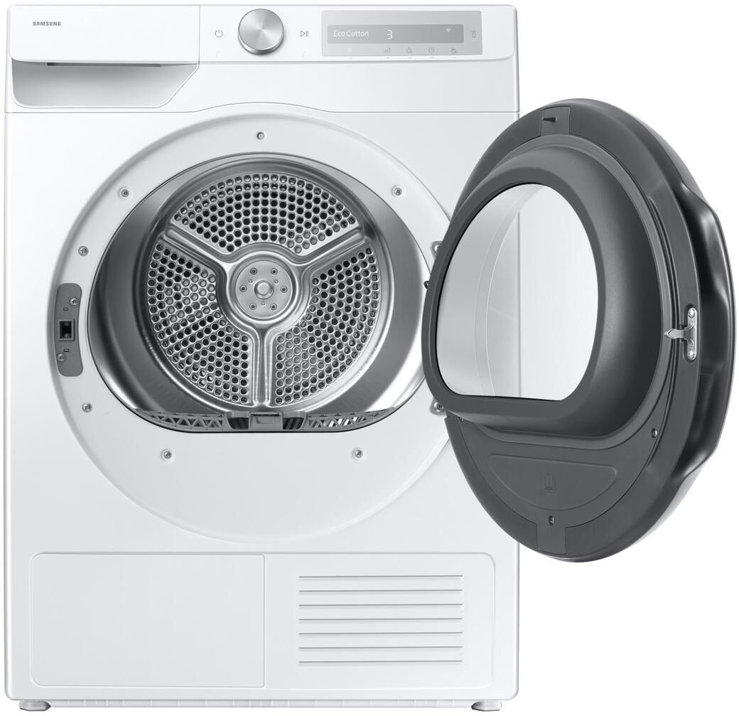 Samsung Waschtrockner "DV6000 Wechselbar/Rechts", Wasch_Trocken_Zyklus: A, weiss (weiß), B:60cm H:85cm T:65cm, Waschtrockner, Wärmepumpentrockner, Waschtrockner weiß Einheitsgröße