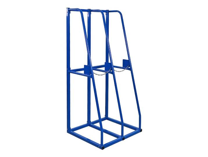 PROREGAL® Schwerlastregal Vertikalregal RHINO, HxBxT 150x36x60cm, Blau, Stabiles Lastenregal Vertikalregal Werkstattregal hohe Stabilität