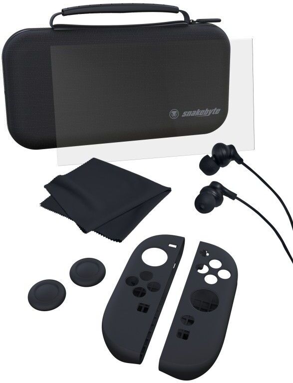SNAKEBYTE Nintendo Switch 2 tarvikesetti musta