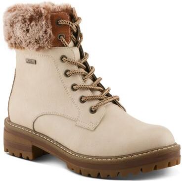 Women's Canario Winter and Snow Bootie by Patrizia by Spring Step in Bone Multi (Size 41 M)