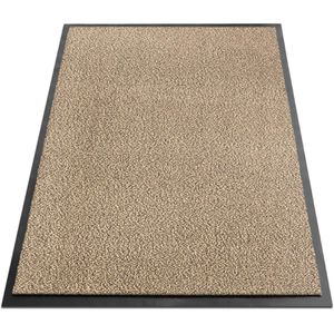 Floordirekt Schmutzfangmatte EVEREST Sky, 90 x 150cm, ocker-schwarz