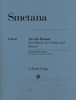 Henle Verlag Smetana Aus der Heimat