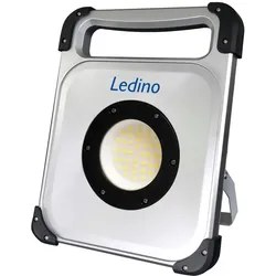 Ledino, Arbeitsleuchte, Akku Scheinwerfer Veddel 30 6500 K Silber 30 W (2200 lm)