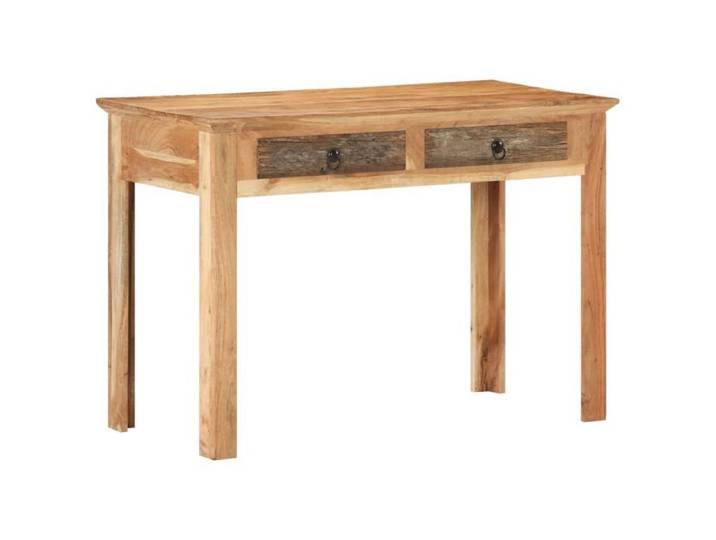 CLARENCE Bureau d'étude 110x50x75 cm Bois de récupération massif EU984352
