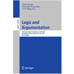 Logic and Argumentation, Fachbücher von Christoph Benzmüller, Pietro Baroni, Y. N. Wáng
