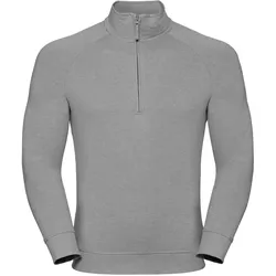 Russell Men's HD Quarter Zip Sweat, silver marl, S