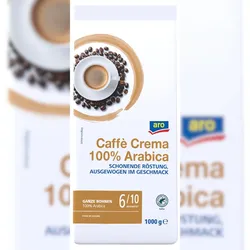 aro Kaffeebohnen Caffé Crema 100% Arabica (1 kg)