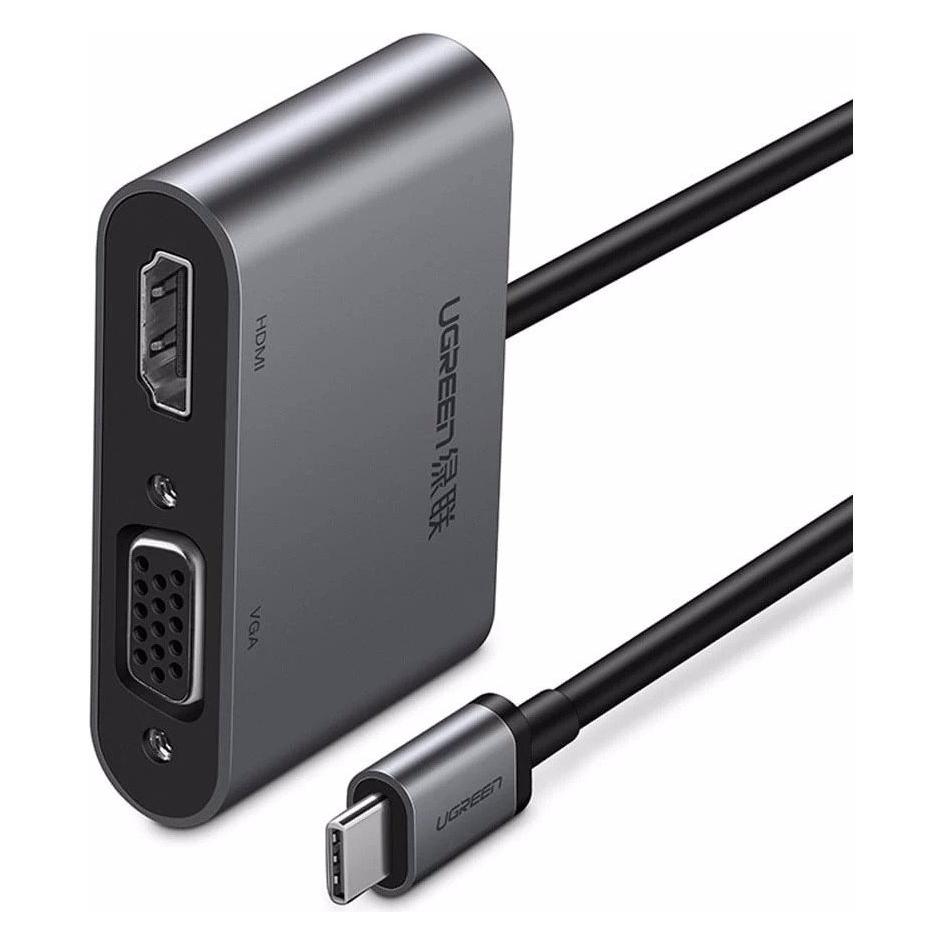 Ugreen USB-C zu HDMI + VGA + USB-C PD Hub (HDMI) (50505)