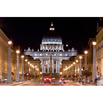 Fototapete PAPERMOON "Petersdom", bunt, B:3m L:2,23m, Vlies, Tapeten
