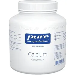 PURE ENCAPSULATIONS Calcium Calciumcitrat Kapseln 180 St