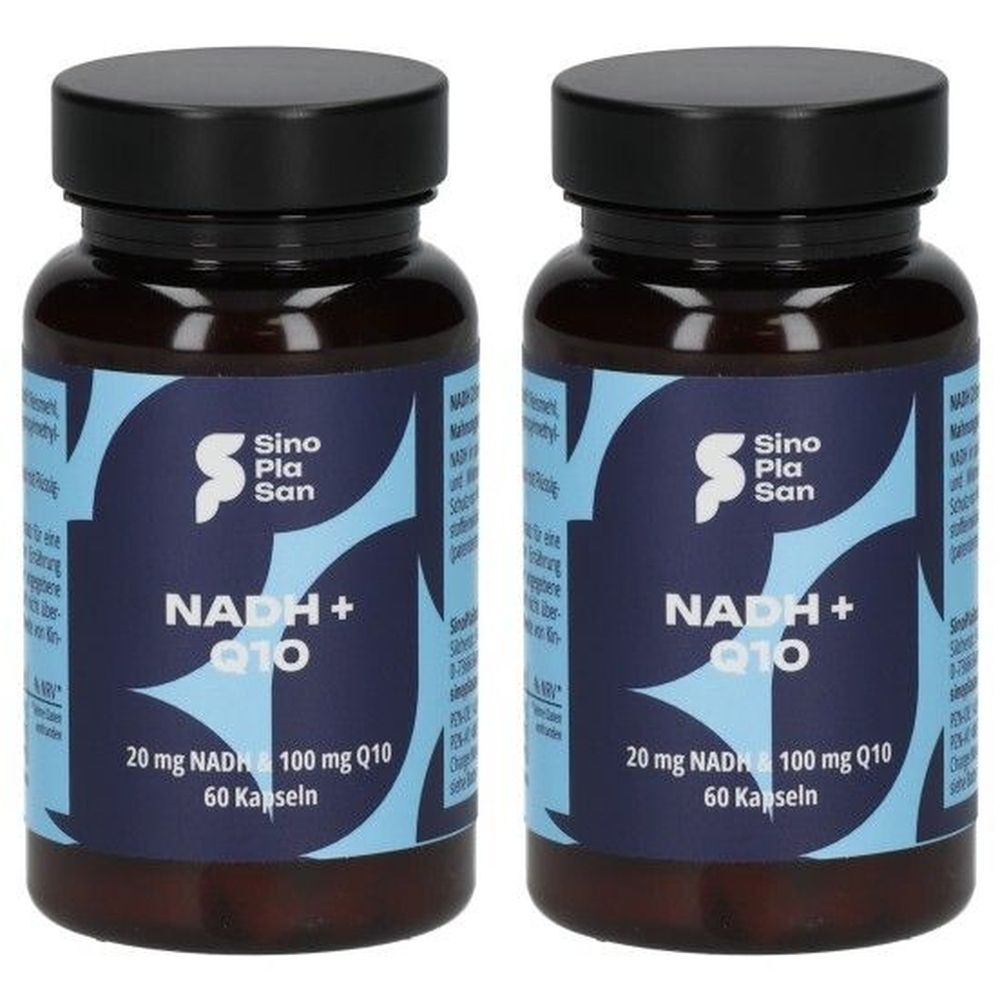 Nadh 20 mg+Q10 100 mg Kapseln 2x 2x60 St