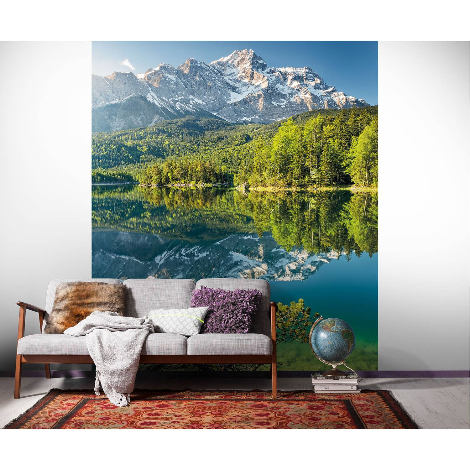 home24 Fotobehang Beautiful Germany Multicolour B: 200 cm, H: 250 cm