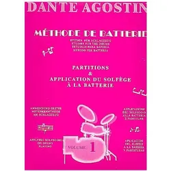 Agostini, D: Methode De Batterie Volume 1 Drums, Fachbücher von DANTE AGOSTINI