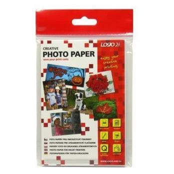 Logo Fotopapier für A6-Drucker (20062) (180 g/m², A6, 20 Stk.) (20062)