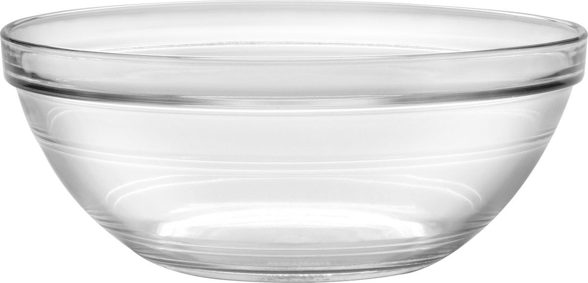 Duralex Lys Schaal, 23 cm, 2,4 l, Transparant Hardglas
