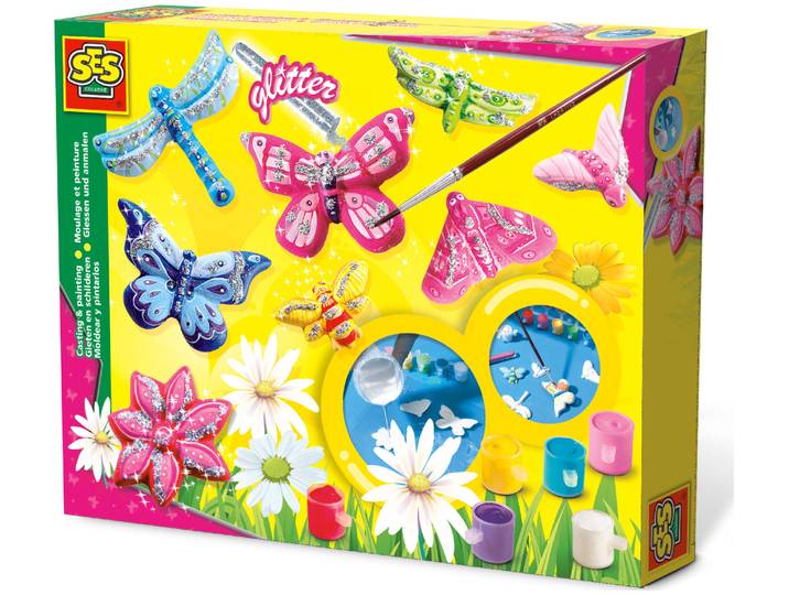 SES Creative Butterfly Giessform (584 g, Mehrfarbig)