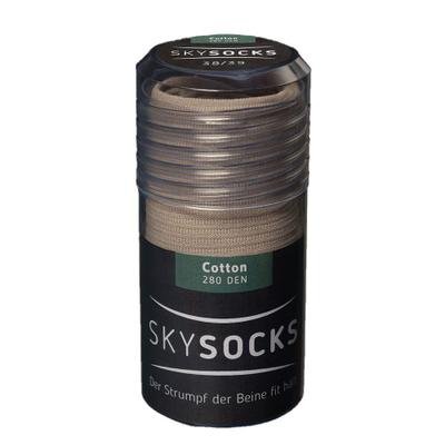 Skysocks Cotton 280den AD 40/41 sand 2 St Strümpfe