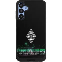 Nivocase Handyhülle für Samsung Galaxy A15 5G Hülle NIVOpure Case Schwarz Borussia Mönchengladbach (Samsung Galaxy A15 5G), Smartphone Hülle, Schwarz