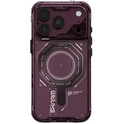 Skinarma Case Magma MagSafe for iPhone 18 Pro / 17 Pro burgundy (Apple iPhone 17 Pro, Apple iPhone 18 Pro), Smartphone Hülle, Rot