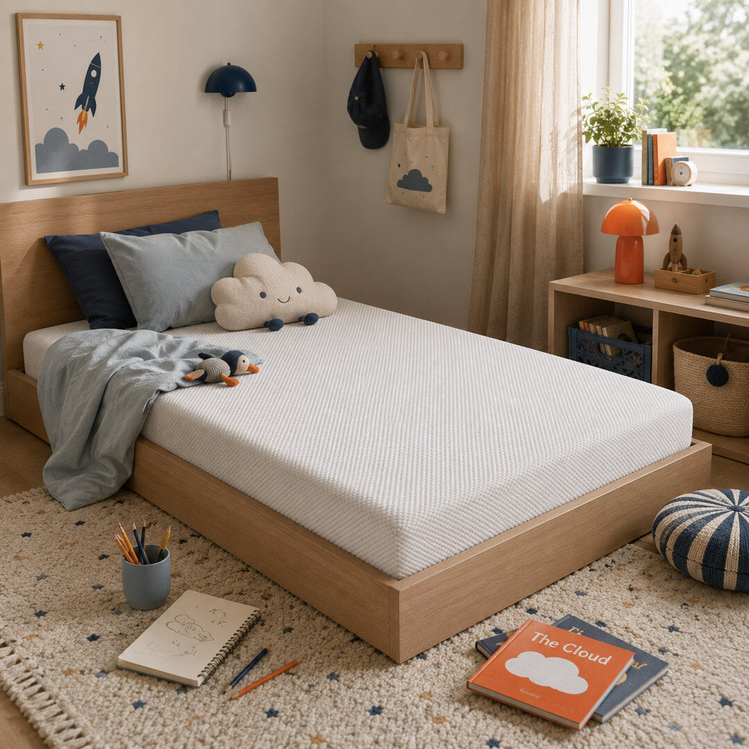 Viscotherapy Thrive Kids Ortho Firm 15cm Memory Foam Mattress European Single (90 x 200 cm)