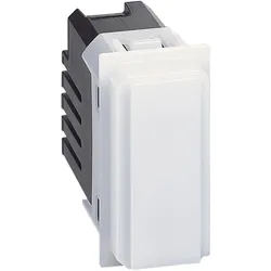 Legrand K4381 LivingNow 1-modulige LED-Sicherheitsleuchte, Schaltet bei Stromausfall ein