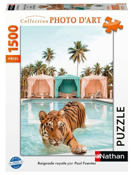 Nathan Puzzel Royale Baignade door Paul Fuentes 1500 stukjes