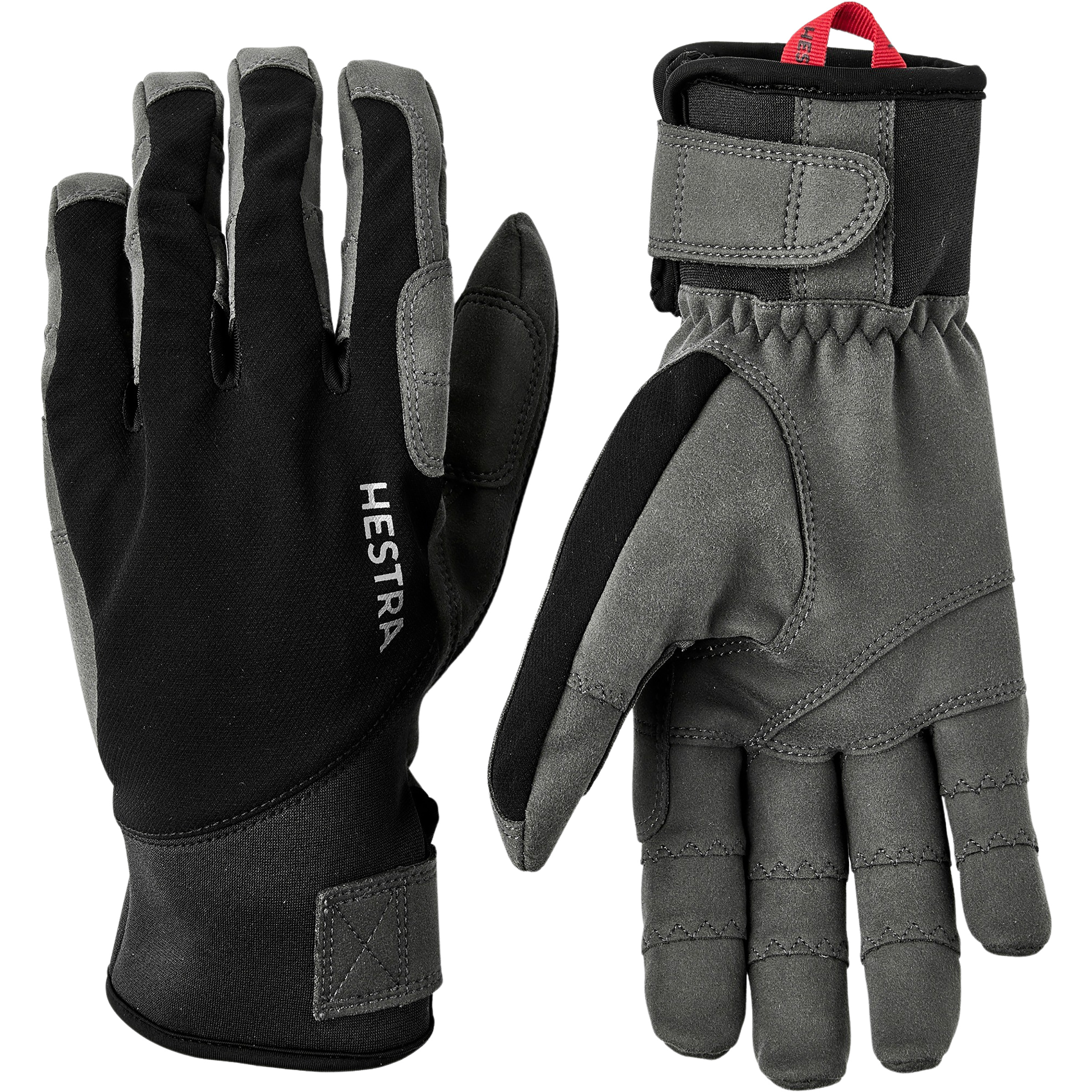 Hestra Ergo Grip Tactility Fingerhandschuhe schwarz Größe 10 Trekking Elastisch Wasserabweisend