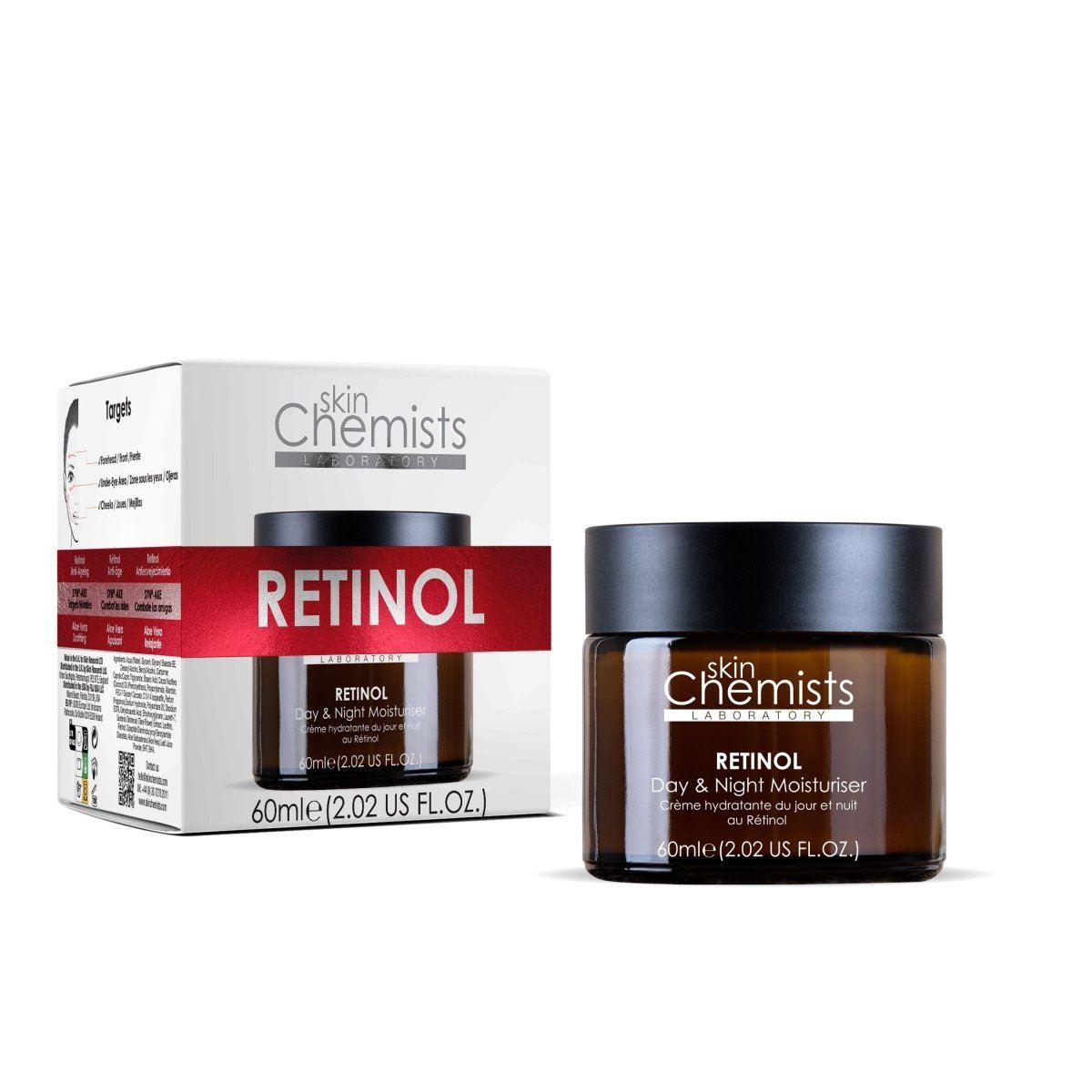 skinChemists Anti-Aging Retinol Nachtbevochtiger met SYN®AKE 60ml