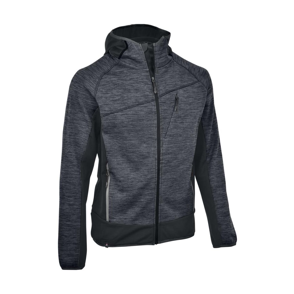 MAUL Sport Herzogstand - Fleecejacke+kapuze dark grey/black (0801) 56 4813800628-0801-56